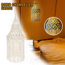 Lampshade Handmade Woven Macrame Wall Hanging Pendant Lamp Tapestry Decor#