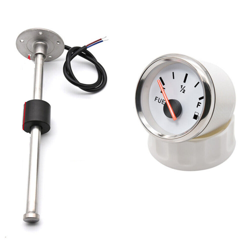 #A 0-190ohm Fuel Level Gauge Digital Display for Boat Digital Water Level Indica