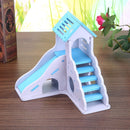 5pcs Waterproof Removable Double Layer Villa Hamster Sleeping Nest(Blue)