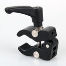 Camera Friction Arm Clamp Pliers Clip Holder Bracket for Led Lamp Flash