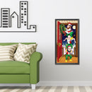 DIY Diamond Painting Christmas Dwarfs Hang Wreaths Full Round Drill Picture