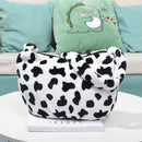 Winter Large Capacity Cow Grain Handbags Shoulder Bags Messenger Bag Crossbody