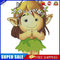 Part Embroidery Wood Elves 2-Strand 14CT Printed Fabric Cross Stitch Needlework