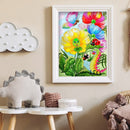 #A DIY Diamond Painting Kits Insects Flowers Full Square Drill Rhinestone Hangin