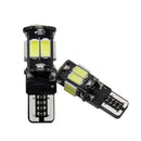 5SMD LED Light Bulbs Dome Map Car LED Reading Bulbs License Plate Light T10 W5W