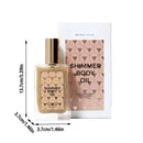 Quicksand Body Highlighter Liquid Body Highlights High Gloss Oil Highlight