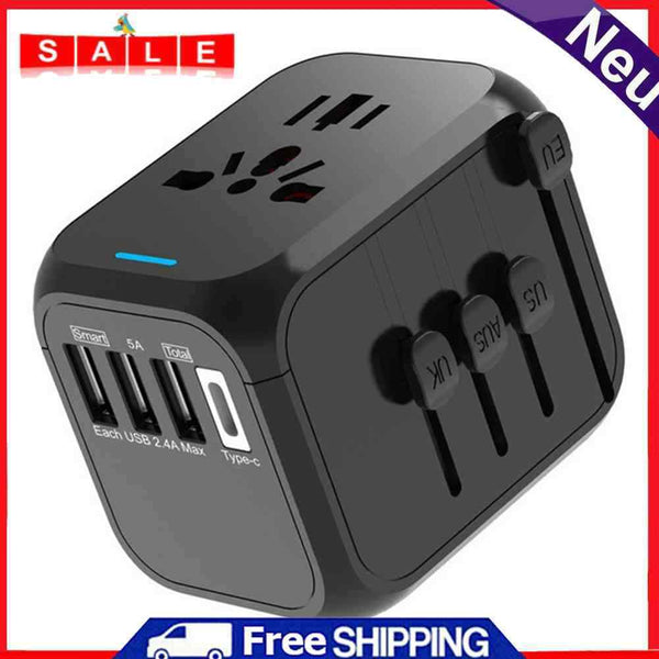 100V - 250V Wide Travel Plug Adapter Voltage World to World Fast Charge