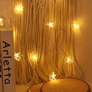 LED Star Moon String Light Eid Mubarak Ramadan Fairy Islam Muslim Party Decor