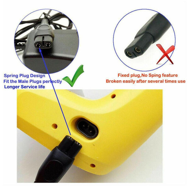 Portable Charger For Karcher WV2 50 60 70 75 Series Power Window Vac UK Plug&
