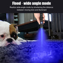 Zoomable 365nm LED UV Lights Torch Aluminum Alloy USB Charging Scorpion Lamps