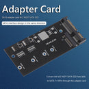 Computer NGFF206 M.2 NGFF to SATA 7+15Pin Adapter Card for M.2 NGFF B-KEY SATA