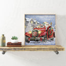 Diamond Painting Santa Presents Car Full Round Drill Picture of Rhinestone Kit