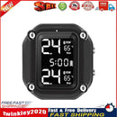 LCD Motorcycle TPMS with Time Display Tyre Tire Pressure Monitoring System Newly