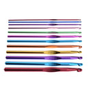 DIY Aluminum Crochet Needles Sweater Knit Weave Craft Sewing Needles Set Kit 150.00 *