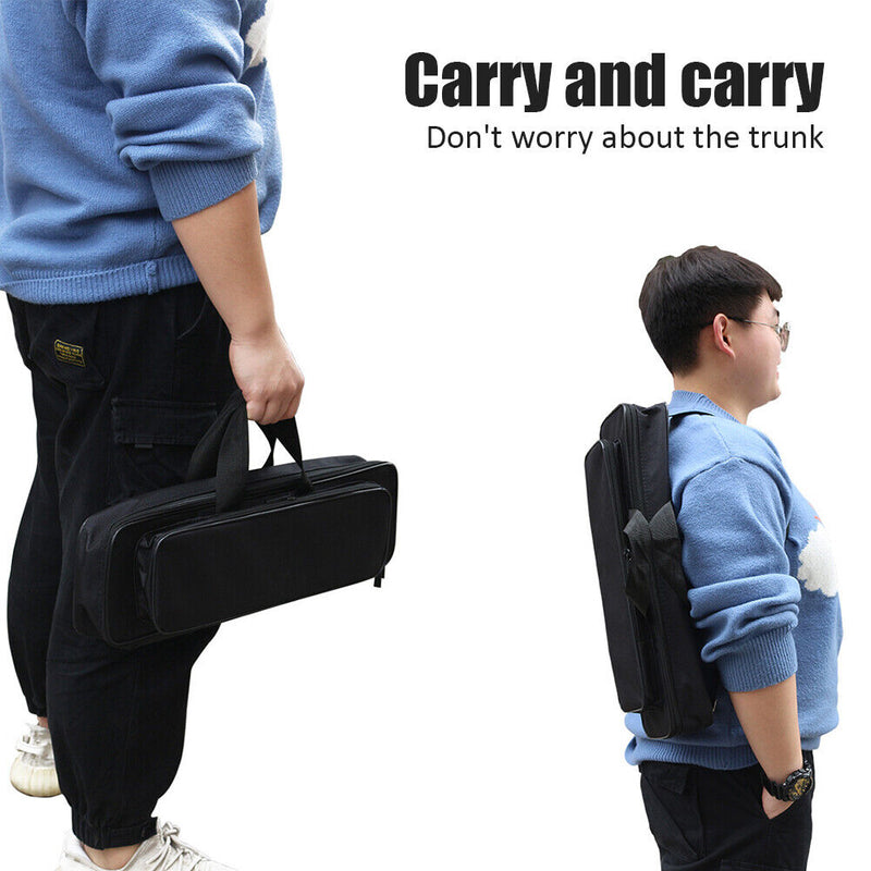 Portable Fishing Rod Carrier Fishing Pole Tools Case Fishing Tackle Storage Bag