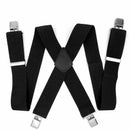 Men 50mm Extra Wide Adjustable Elastic Mens Suspenders ClipOnHot SA HOT V1G2