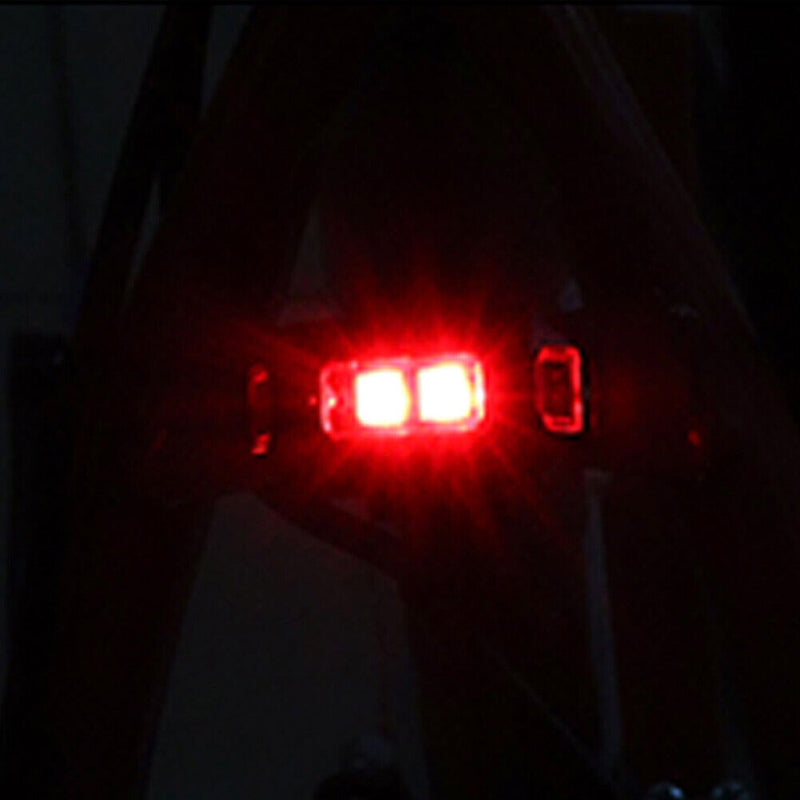 Waterproof LED Bicycle Taillight Rechargeable Bike Drone Lighting Warning Lights