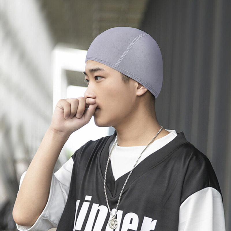 Quick Dry Helmet Cycling Cap Anti-UV Motorcycle Bike Riding Unisex Inner Hats