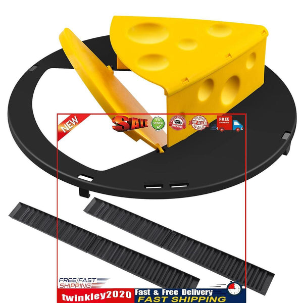Flip N Slide Bucket Lid Mouse Trap Auto Reset for Indoor Outdoor (2 Ramp) Newly