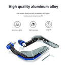 2pcs Motorcycle Hand Guard Protector Motor Part Windshield Handguard (Blue)