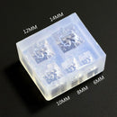 Making Christmas Supplies Gift Box Mold Silicone Casting Mould Crystal Glue