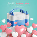 Portable Balloon Air Pump Electric Two Nozzle Inflatable Air Blower EU Plug