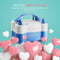 Portable Balloon Air Pump Electric Two Nozzle Inflatable Air Blower EU Plug