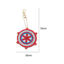 5pcs DIY Diamond Painting Target Keychain Full Special Shaped (QC036) Newly