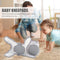 Baby Knee Pad Crawling Elbow Cushion Toddlers Kid Kneecap Protector (Grey) Newly