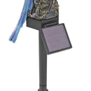 Solar Power LED Parrot Lawn Light Waterproof Garden Landscape Lamp (Blue)