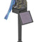 Solar Power LED Parrot Lawn Light Waterproof Garden Landscape Lamp (Blue)