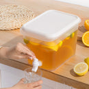 Cold Kettle Refrigerator with Faucet Lemonade Fruit Beverage Bottle (5L)