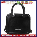 Women Mini Square Bag Top-handle Handbags PU Leather Shoulder Messenger Totes