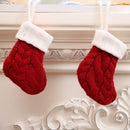 Christmas Tree Pendant Stockings Merry Christmas Socks Gift Holders Xmas Gift