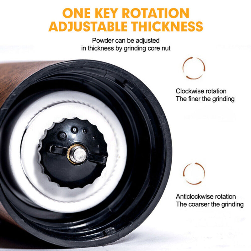 Manual Coffee Grinder Portable Hand Handmade Coffee Bean Grinding Milling Tools