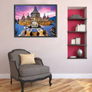 5D Diamond Painting Places of Interest Full Round Drill DIY Craft Mosaic Pict