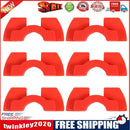 6x Rubber Damping Electric Scooter Vibration Damper for M365 Scooter (Red)