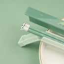 Camping Reusable For Sushi Bento Chopsticks Food Sticks With Portable Box