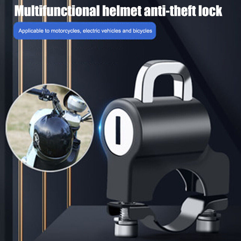 Universal Bike Helmet Security Locks Motorcycle Anti-Theft Lock Riding Equipment