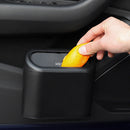Car Trash Can Bin Hanging Vehicle Garbage Storage Box Auto Waste Organizer