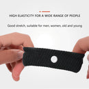 2x Sports Safety Wrist Support Band Anti Motion Sickness Wristband (Black) Newly