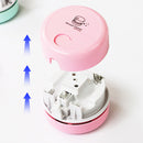 Portable Mini Dust Vacuum Desktop Cleaner Diamond Beads Sweeper (XCQ02) Newly