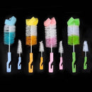 Baby milk bottle nipple teapot nozzle spout tube nylon cleaning brush clean X1F8