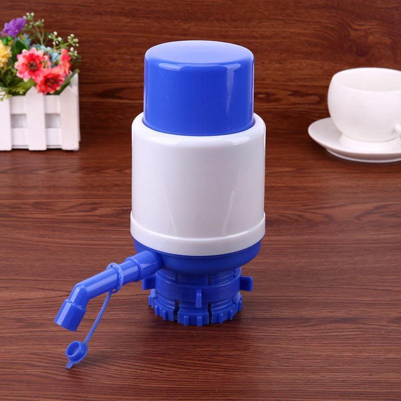 Creative Portable Bottled Drink Hand Pressure Pump Water Well Outdoor Office