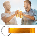 Aluminum Alloy Beer Can Opener Portable Metal Beverage Bottle Opener Keychain
