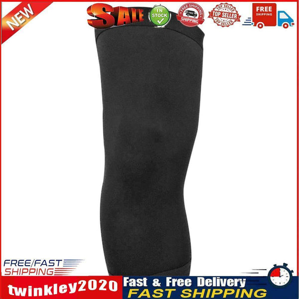 1pc Sports Knee Pad Elastic Cycling Running Compression Kneepad (Black L) Newly