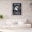 Diamond Painting 5D Full Round Drill Mosaic DIY Focus of Life Kit for Wall De