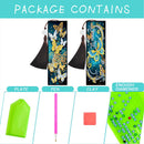 2pcs DIY Diamond Painting Leather Bookmark Butterfly Tassel Crafts (FQY030)