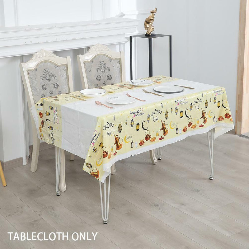Tablecloths Ramadan Decoration For Home Islamic Muslim Party Decor D5Y4