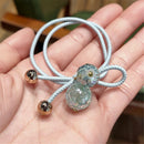 Acrylic Hair Accessories High Elastic Hair Tie Hair Ring Candy Hair Tie Rope